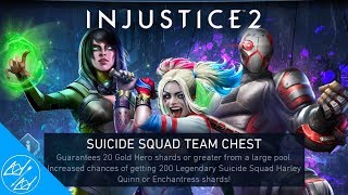 *NEW* Suicide Squad Team Chest Opening || Injustice 2 Mobile