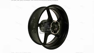 5VY-25338-00-98 cast wheel, rear Yamaha YZF-R1