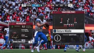 Madden NFL 19 sacked 3 times 37 yards from 1st down