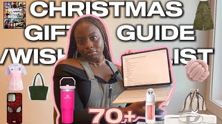 CHRISTMAS GUIDE/WISHLIST|70+ gift ideas for guys and girls|