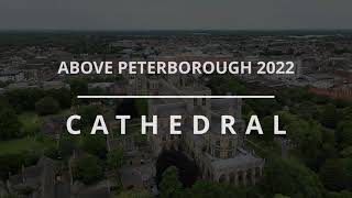 Aerial of Peterborough City Cathedral