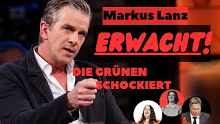 Auch Markus Lanz hat die Nase voll von den Grünen... Live im ZDF.