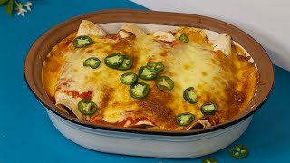 How to make Cheesy Corn And Bean Enchiladas | Easy and Delicious Recipe | @bakingwithdanita5427