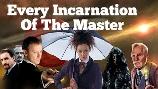 Every Incarnation of the Master (1971-2017)