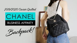 CHANEL BUSINESS AFFINITY BACKPACK: First Impressions, Review & Mod Shots!