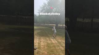 Baseball hockey #funny #hockey #baseball