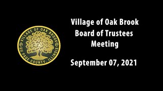 2021-09-07  Board of Trustee Meeting