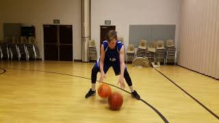 Early Morning Basketball Drills with Boston - 20170215 064405