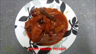 AYAM MASAK MERAH MUDAH