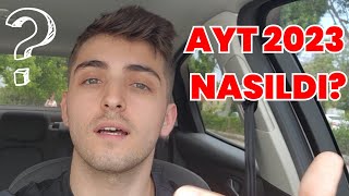 AYT 2023 NASILDI? | Tüm Dersler Değerlendirme ! | #yks2023 #ayt2023