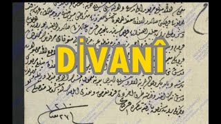 621. DERS DİVANÎ