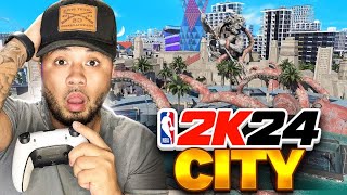 NBA 2K24 NEXT GEN CITY TRAILER + NEW PARKS  AND AFFILIATIONS! REP SYSTEM IS EXPLAINED ON NBA 2K24!!