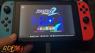 Star Fox 2 | Nintendo Switch handheld gameplay