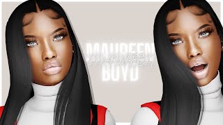 Sim 4 CAS | Sim Download & CC Folder - Maureen Boyd - Category : Plus Size💙.