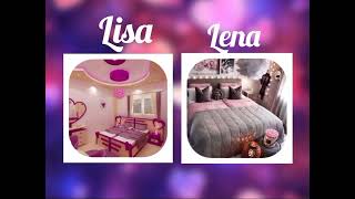 Lisa vs Lena choose your gift @choose_gift_creation02