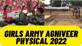 Girls Army Agniveer Physical 2022 | Girls Army Physical Video