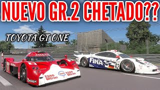 Probemos cómo de fuerte está el Toyota GT One en carrera. Nuevo evento Gr.2 Le Mans - GT7