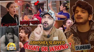 #BIGGBOSS17 :ABHISHEK SLAPPED SAMARTH ISHA PLANNED? CAPTAIN ANKITA GIFTED BY MUNAWAR MANNARA🤯 VICKY👌