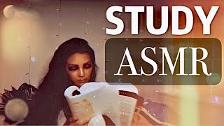 STUDY ASMR | Whispering | Backpack Rummaging | Zippers | Page Flipping, Markers & Pen Clicking