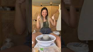 pottery at home ☻ making a bowl