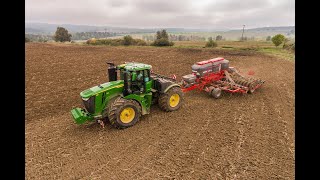 JOHN DEERE 9R490 + HORSCH Focus 6TD