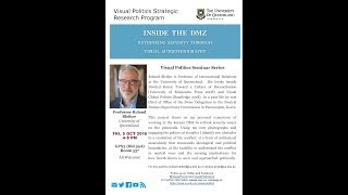 Visual Politics Seminar Series Semester II, 2018 - Roland Bleiker