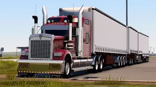 American Truck Simulator Kenworth W900B Tautliner PT1