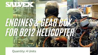 Virtual Product Inspection at Salvex - Engines & Gear Box for B212 Helicopter