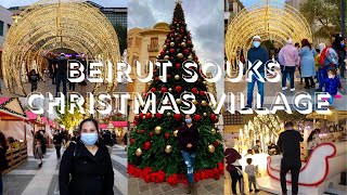 CHRISTMAS SPIRIT IS ON IN BEIRUT LEBANON AFTER THE TREMENDOUS DIFFICULTIES?