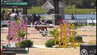 Beezie and Hummer Z in $65,000 Howard Leasing FEI 1.45m Grand Prix