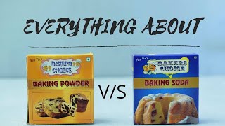 BAKING SODA VS BAKING POWDER CAKE | Is baking soda and baking powder the same? | Baking class Ep-4