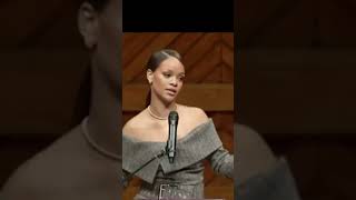 Rihanna A Hit At Harvard As Guest Speaker #rihanna #harvard #education #helpingothers