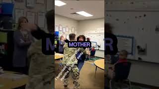 Military Returns To Their Mother