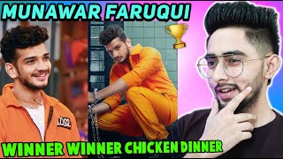 Munawar Faruqui Reaction Lock Upp Winner ? Chanpreet Chahal