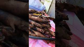 Pasar Unik Menjual daging tikus untuk dikonsumsi #shorts #wisataindonesia