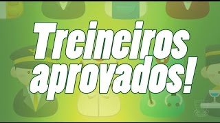 Treineiros aprovados - 2016