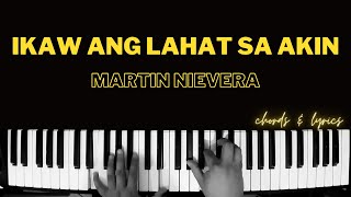 Ikaw Ang Lahat Sa Akin - Martin Nievera | Piano Cover Accompaniment Backing Track Karaoke Tutorial