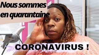 CORONAVIRUS NOUS SOMMES EN QUARANTAINE [ UK FRENCH FAMILY VLOG ]