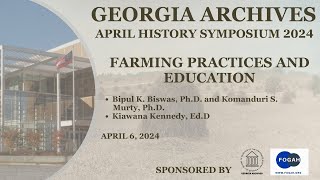 April History Symposium 2024: Farming Practices and Education