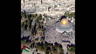 Masjid Al Aqsa Drone Footage #mecca #medina #palestine #gazaunderattack