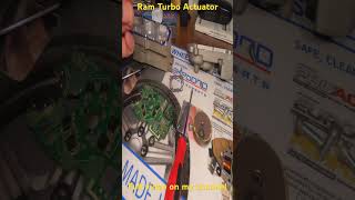 Ram Cummins 6.7 Turbo Actuator Tear Down #ram#dodge#cummins