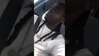 LilDurk affiliate OTF Black listening to Smurk