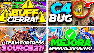 CIERRA BUFF | GRAN PARCHE PRONTO & NUEVO PROBLEMA EN CS2 (C4 BUG) | TF2 SOURCE 2? | MEJORAN DEADLOCK