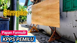 cara membuat papan pengumuman atau papan tulis sederhana