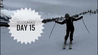 Vlogmas Day 15 :: I skied and survived!