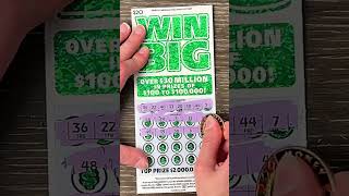 Trying My Luck This Time On A $20 Win Big NC Lottery Ticket!