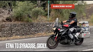 Volcanic ash on the roads to Syracuse Sicily