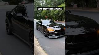 2000 Subscriber Giveaway #2024mustanggt #s650mustang #mustanggt #fordperformance #shelbysupersnake