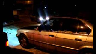 bmw e36 320i AT and bmw e34 525i MT.wmv