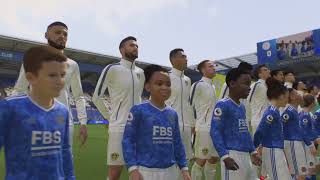 FIFA 22 Leicester City VS Leeds united